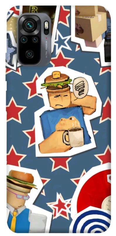 Чехол на Xiaomi Redmi Note 10 / Note 10s Roblox v2 фото 1 из 1