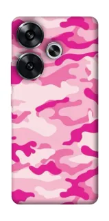 Чехол на Xiaomi Poco F6 camouflage pink фото 1 из 1
