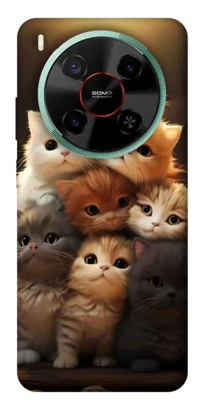 Чехол на ZTE Nubia V70 Max Чехол Kittie Love v2 фото 1 из 1