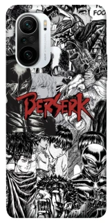Чехол на Xiaomi Redmi K40 / K40 Pro / K40 Pro+ / Poco F3 Berserk Collage фото 1 из 1