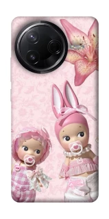 Чехол на Infinix Note 50 Pro Vintage Blossom Twins фото 1 из 1