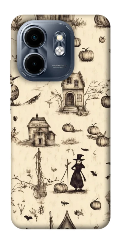 Чохол на Infinix Smart 9 4G / Hot 50i Halloween aesthetic ver.1 фото 1 з 1