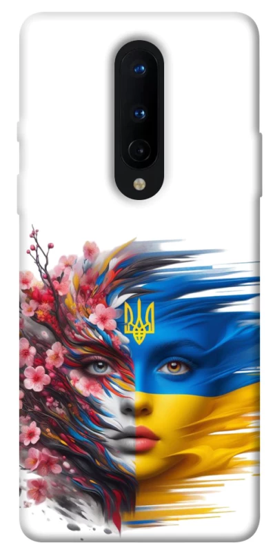 Чехол на OnePlus 8 Flowering Ukraine фото 1 из 1