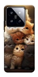 Чохол на Xiaomi 14 Pro Чохол Kittie Love v2 фото 1 з 1