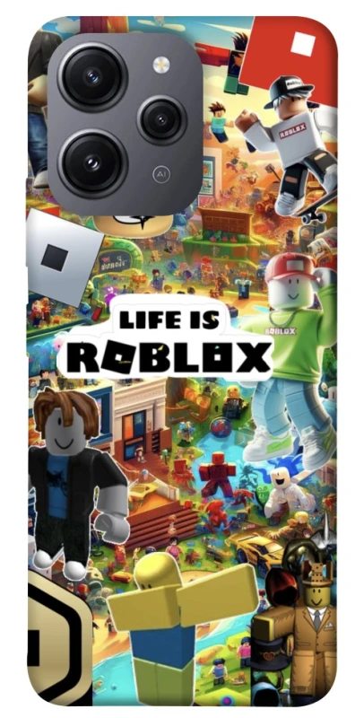 Чехол на Xiaomi Redmi 12 Life is Roblox фото 1 из 1
