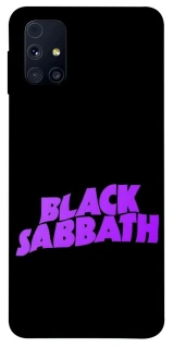 Чехол на Samsung Galaxy M31s Black Sabbath logo ver.1 фото 1 из 1