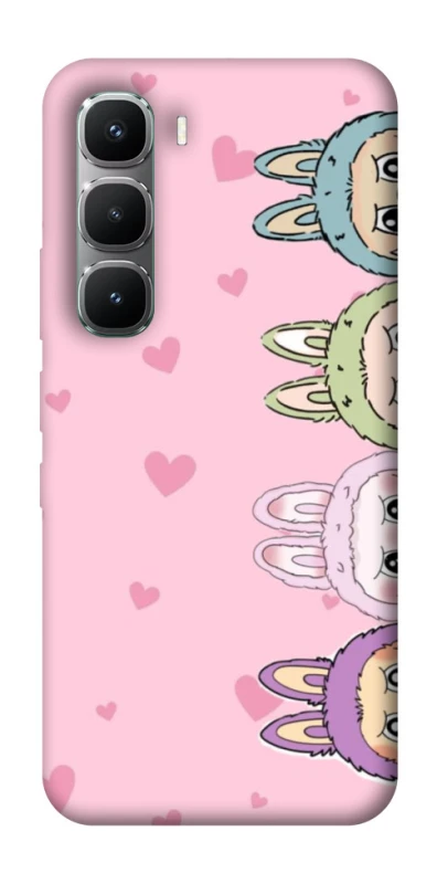 Чохол на Infinix Hot 60 Pro All Labubu 4 фото 1 з 1