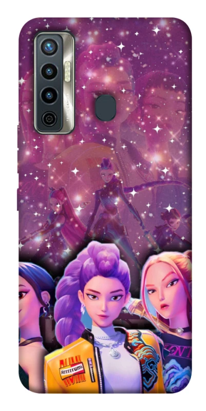 Чохол на TECNO Camon 17 k-pop demon hunters v6 фото 1 з 1
