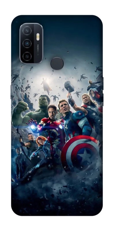 Чехол на Oppo A53 / A32 / A33 Marvel heroes фото 1 из 1