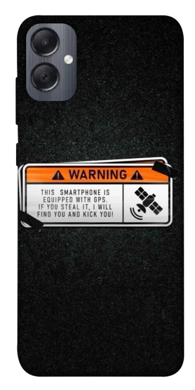 Чохол на Samsung Galaxy A05 Warning фото 1 з 1