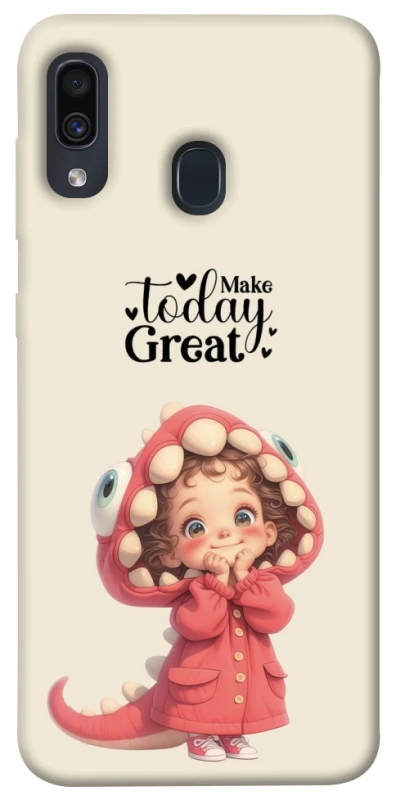 Чохол на Samsung Galaxy A20 / A30 Make today great фото 1 з 1