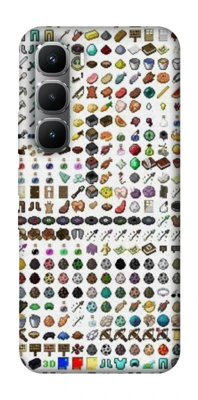 Чохол на Infinix Hot 60 Pro Minecraft v2 фото 1 з 1