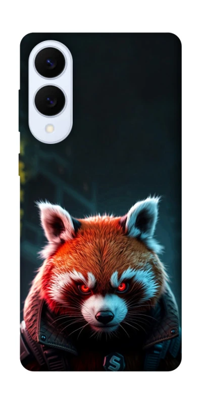 Чохол на Samsung Galaxy S25 Edge Cyber Red Panda фото 1 з 1