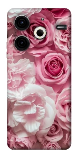 Чохол на TECNO Pova 6 Neo (LI6) Рожеві Квіти фото 1 з 1