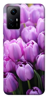 Чехол на Xiaomi Redmi Note 12S Фиолетовые тюльпаны фото 1 из 1