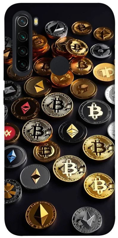 Чохол на Xiaomi Redmi Note 8 Many coins фото 1 з 1