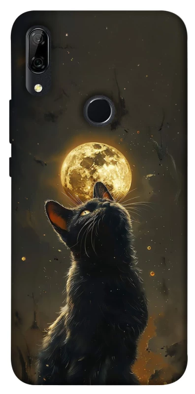 Чехол на Huawei P Smart Z Кот под луной v2 фото 1 из 1