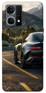 Чохол на Oppo Reno 7 4G Car in the mountains фото 1 з 1