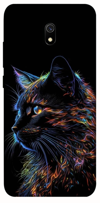 Чехол на Xiaomi Redmi 8a Черный кот фото 1 из 1