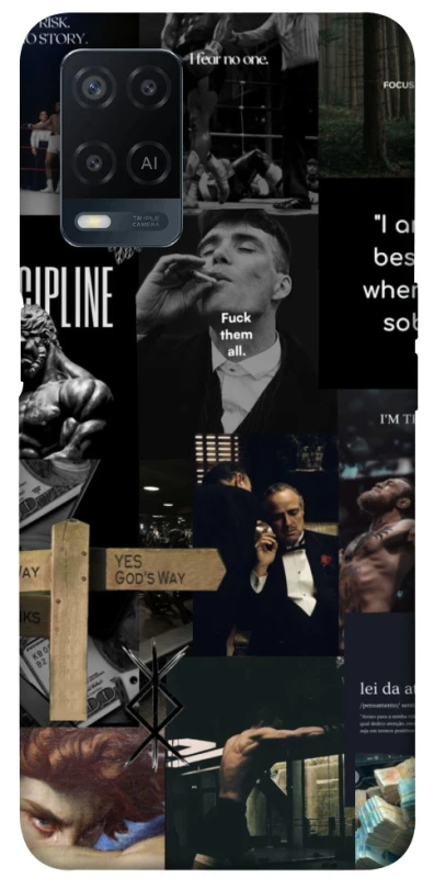 Чохол на Oppo A54 4G Men's style v2 фото 1 з 1