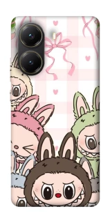 Чехол на Xiaomi Poco X7 Pro All Labubu 2 фото 1 из 1