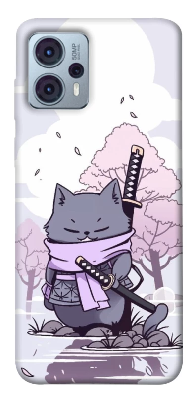 Чохол на Motorola Moto G23 Samurai cat фото 1 з 1