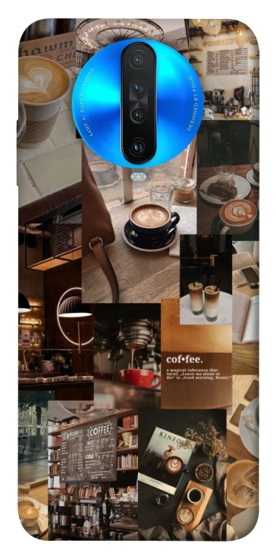 Чохол на Xiaomi Redmi K30 Coffee collage ver.2 фото 1 з 1