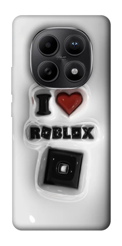 Чохол на Xiaomi Redmi Note 15 5G I love Roblox фото 1 з 1
