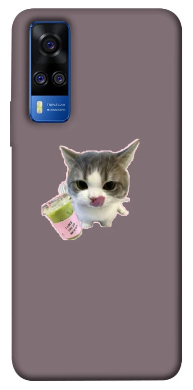 Чохол на Vivo Y51a cat matcha фото 1 з 1
