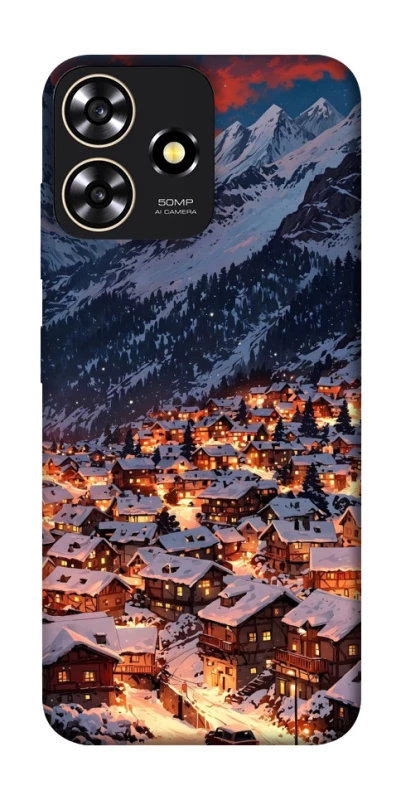 Чехол на ZTE Blade A73 4G Новогодний v29 фото 1 из 1