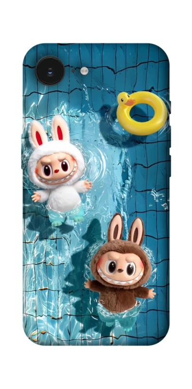 Чохол на Apple iPhone 17e (6.1") Labubu in the pool фото 1 з 1