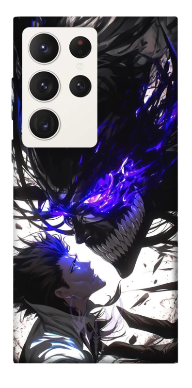 Чохол на Samsung Galaxy S23 Ultra Black soul anime фото 1 з 1