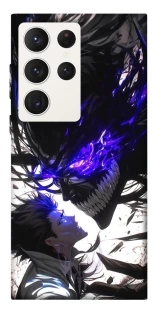 Чохол на Samsung Galaxy S23 Ultra Black soul anime фото 1 з 1