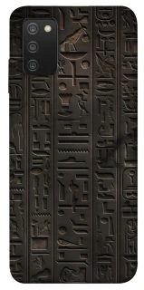 Чохол на Samsung Galaxy A03s Hieroglyphs фото 1 з 1
