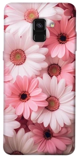 Чехол на Samsung A530 Galaxy A8 (2018) Розовые цветы v2 фото 1 из 1