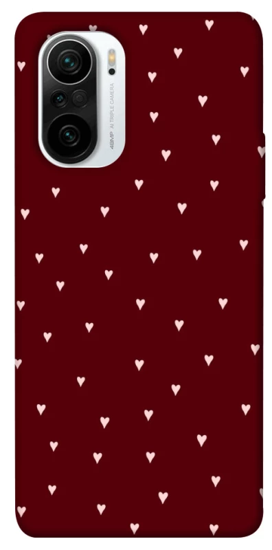 Чохол на Xiaomi Redmi K40 / K40 Pro / K40 Pro+ / Poco F3 Smal hearts фото 1 з 1