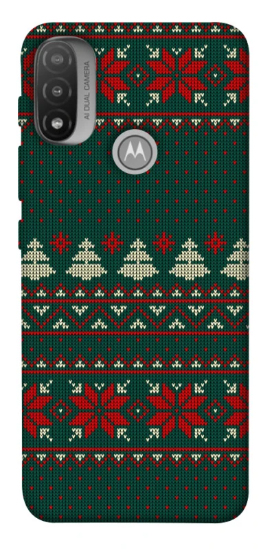 Чохол на Motorola Moto E20 Christmas jumper ver.4 фото 1 з 1