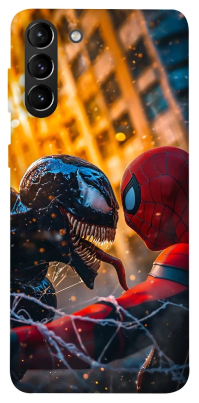 Чохол на Samsung Galaxy S21+ Venom vs Spiderman фото 1 з 1