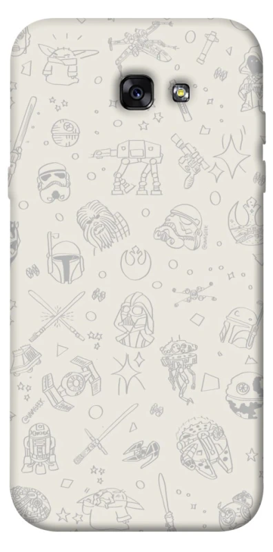Чохол на Samsung A720 Galaxy A7 (2017) Star Wars background ver.1 фото 1 з 1