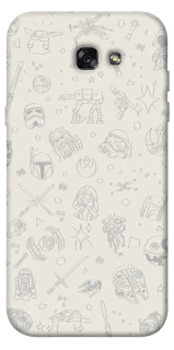 Чехол на Samsung A720 Galaxy A7 (2017) Star Wars background ver.1 фото 1 из 1
