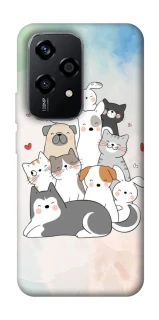 Чохол на Honor 200 Lite Funny Pets ver.2 фото 1 з 1