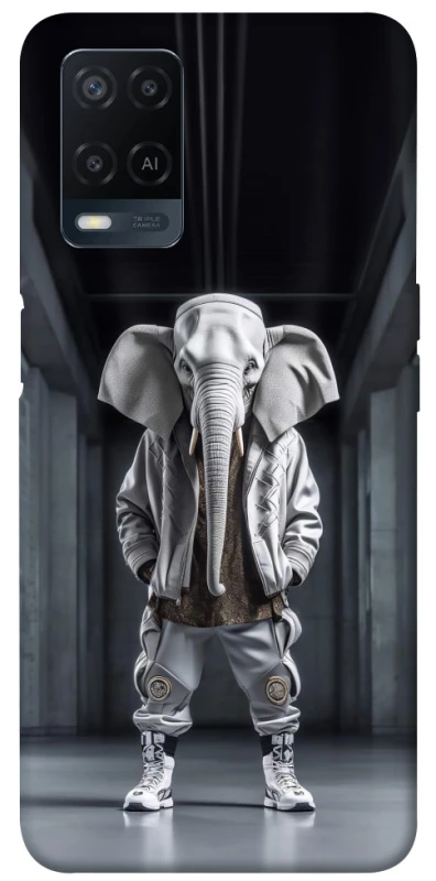 Чохол на Oppo A54 4G Слон v2 фото 1 з 1