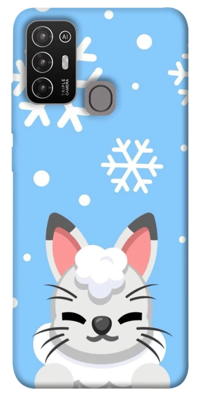 Чохол на ZTE Blade A52 Adopt Me Snow Kitty Smile фото 1 з 1