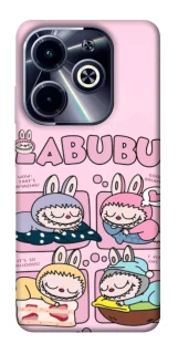 Чохол на Infinix Hot 40i Labubu Dreams Collage фото 1 з 1