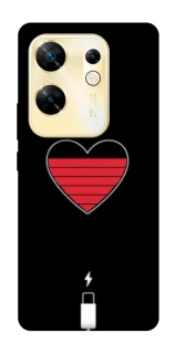 Чохол на Infinix Zero 30 4G Charge your heart фото 1 з 1
