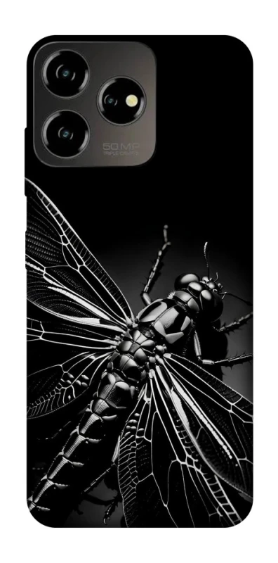 Чохол на ZTE Blade V50 Design 4G Black dragonfly фото 1 з 1