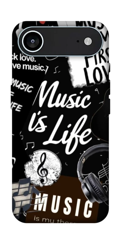 Чохол на Apple iPhone 17 Air (6.5") Music is Life фото 1 з 1