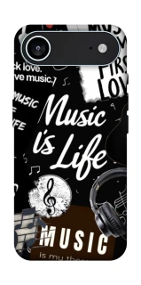 Чохол на Apple iPhone 17 Air (6.5") Music is Life фото 1 з 1