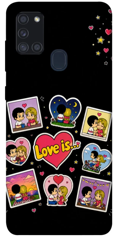 Чехол на Samsung Galaxy A21s Love is ver.2 фото 1 из 1