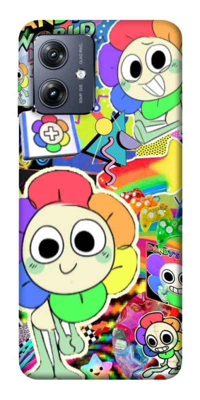 Чохол на Motorola Moto G54 Dandy world collage фото 1 з 1